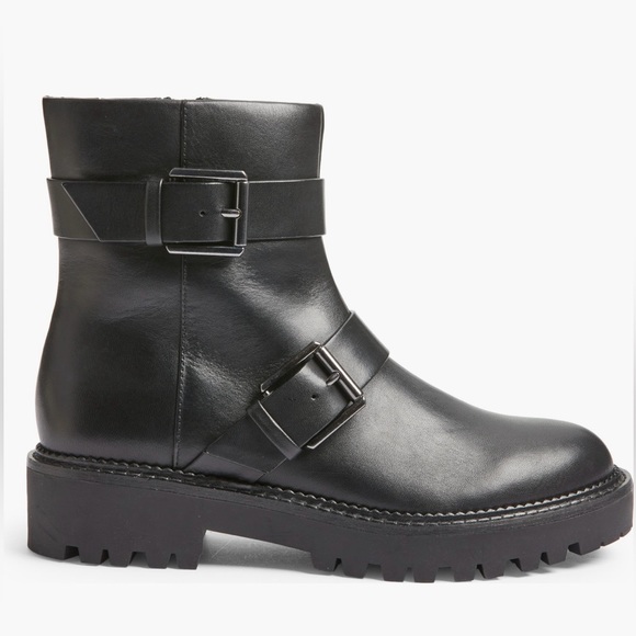 Nordstrom Water Resistant Women Boot Macombs Moto Boot BRAND NEW packaging - Picture 5 of 9